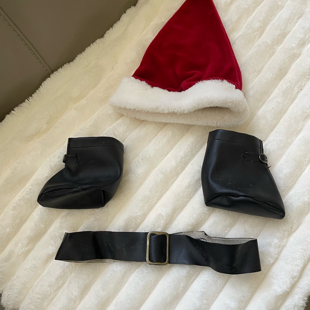 Vintage Teddy Ruxpin Santa outfit and original vest - Picture 3 of 5